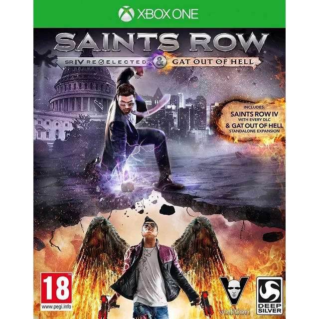 🔥Saints Row IV: Re-Elected &amp; Gat out of Hell Xbox ключ