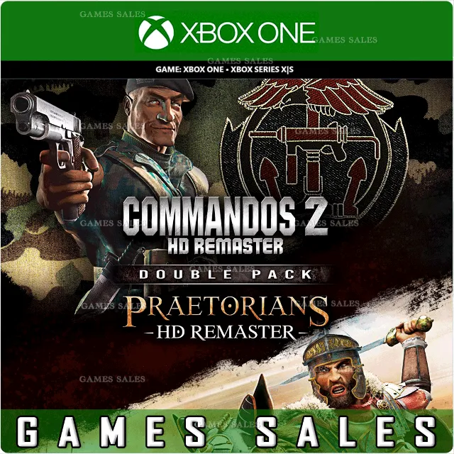 ✅COMMANDOS 2 &amp; PRAETORIANS: HD REMASTER PACK XBOX🔑