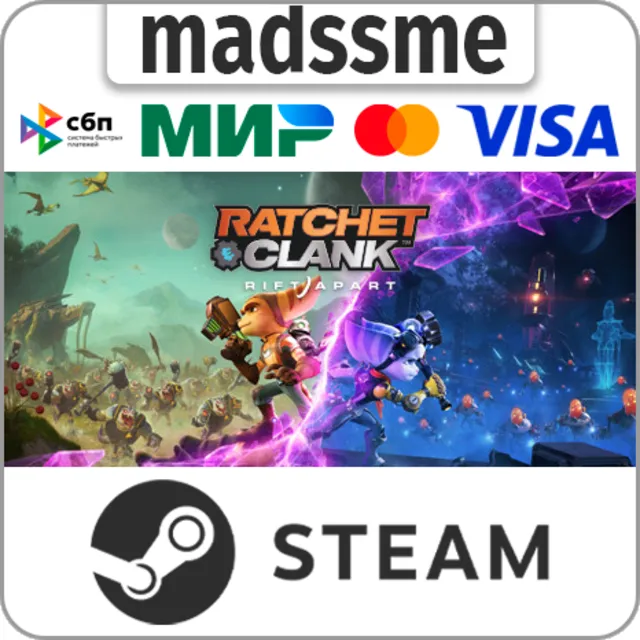 Ratchet &amp; Clank: Rift Apart * RU/KZ/СНГ/TR/AR * STEAM