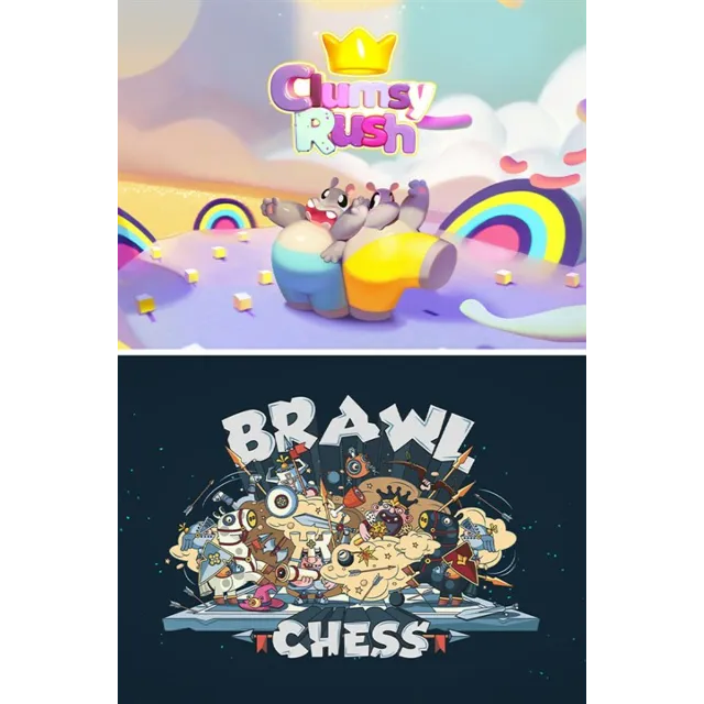 Clumsy Rush + Brawl Chess Family Bundle Xbox активация