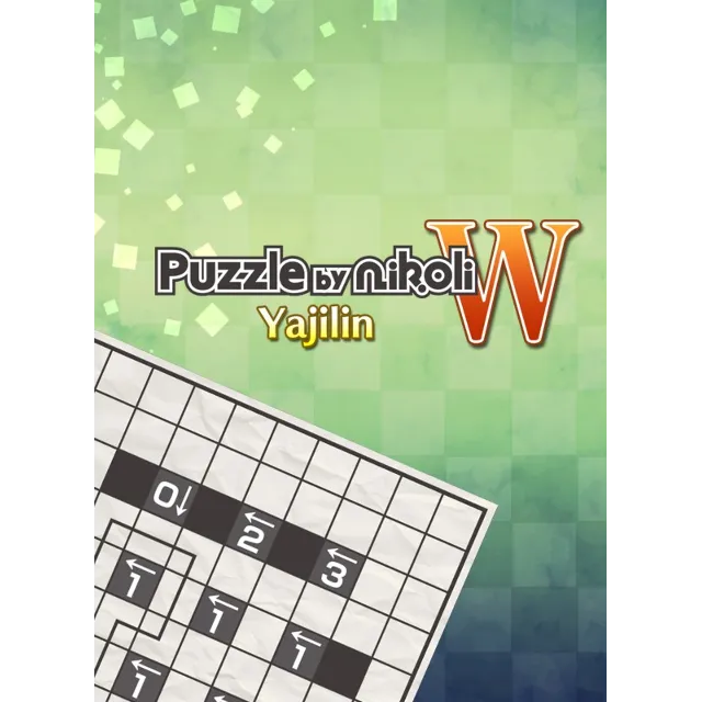 Puzzle by Nikoli W Yajilin