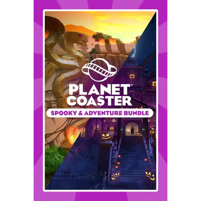 Planet Coaster: Spooky &amp; Adventure Bundle