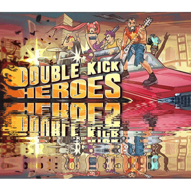 ✅Double Kick Heroes ⭐Steam\РФ+Весь Мир\Key⭐ + Бонус