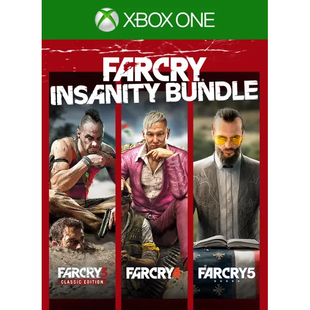 Far Cry Insanity Bundle (3.4.5 части) XBOX ONE/X|S КЛЮЧ