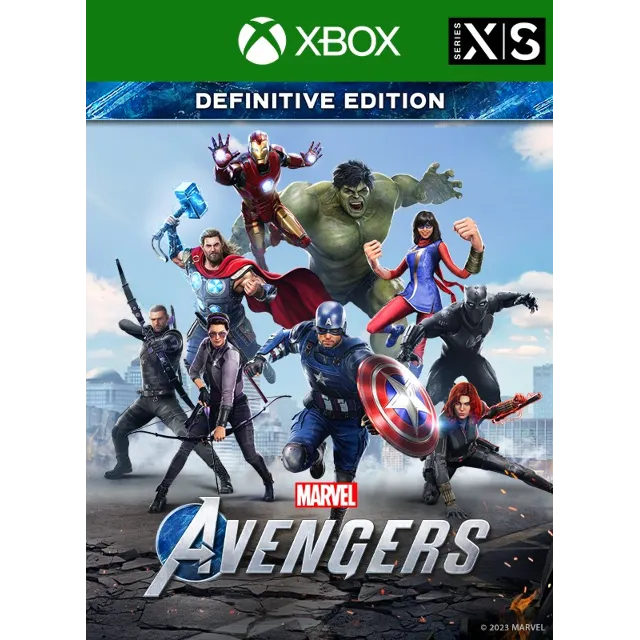 Marvels Avengers Definitive  🔑  XBOX O\X|S  WINDOWS