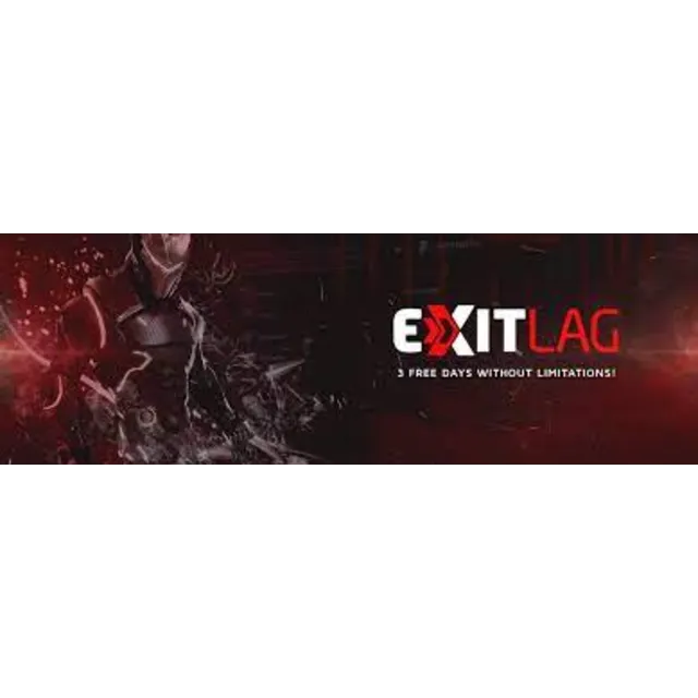 Exitlag подписка на 30 дней Global