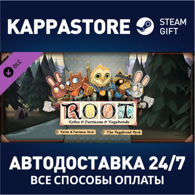 Root: Exiles &amp; Partisans &amp; Vagabonds DLC⚡Steam RU