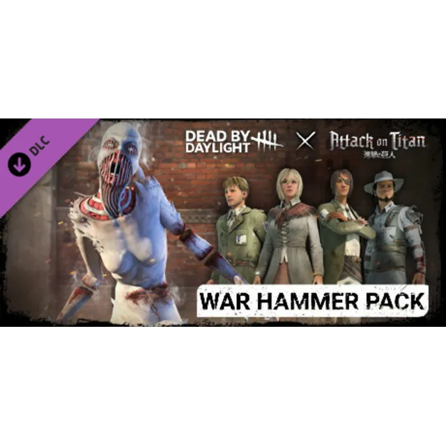 Dead by Daylight x Attack on Titan: War Hammer Pack