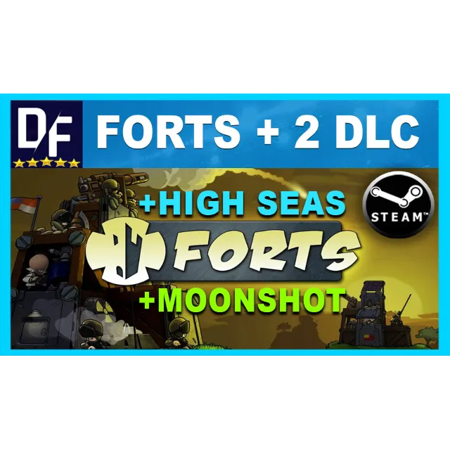 Forts+2 DLC:High Seas +Moonshot - ОНЛАЙН✔️STEAM Аккаунт