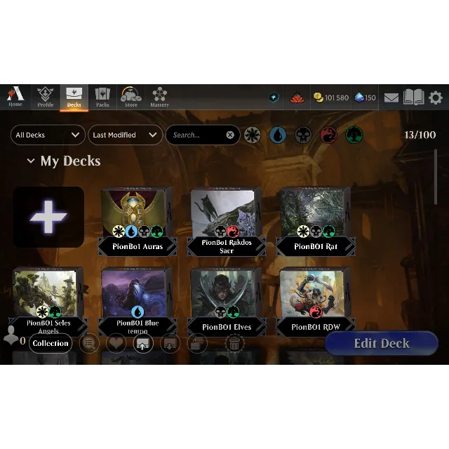 Аккаунт Magic the gathering Arena с бета теста