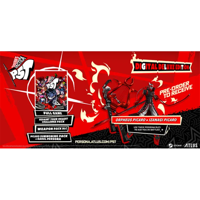 Persona 5 Tactica - Digital Deluxe Edition steam РФ\МИР