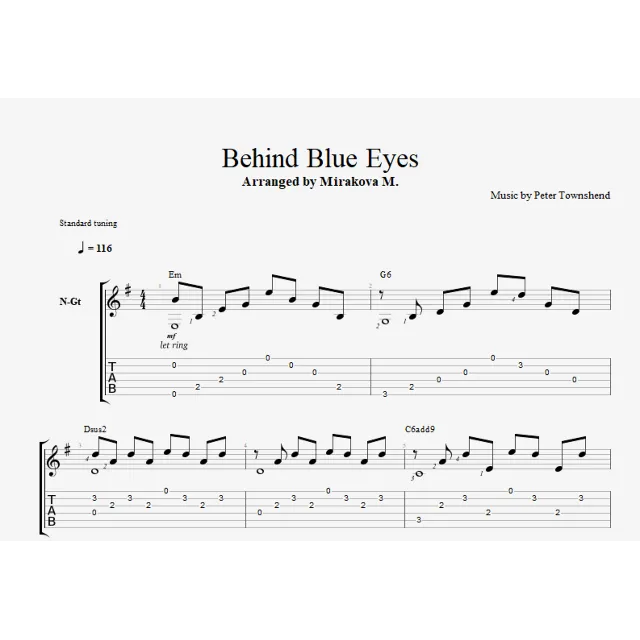 Limp Bizkit - Behind Blue Eyes