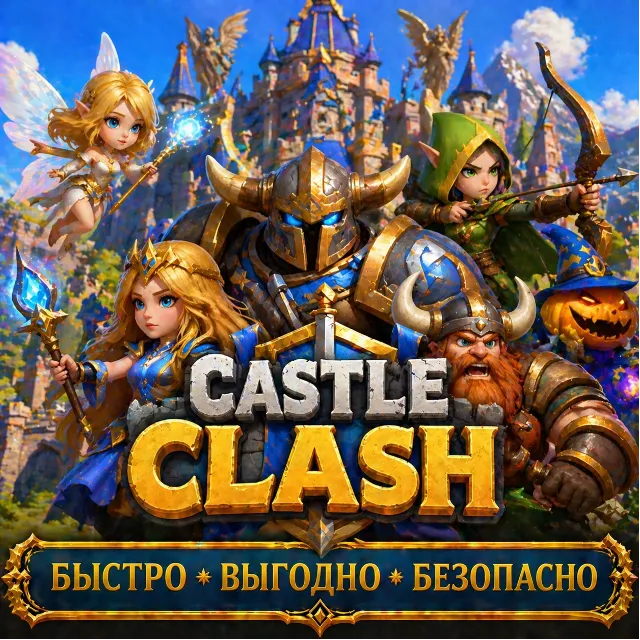 Castle Clash ДОНАТ SHOP Бриллианты БЫСТРАЯ ДОСТАВКА