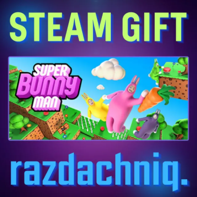 🐇Super Bunny Man {Steam Gift/Россия/СНГ} + Подарок🎁