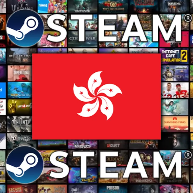 ➡️Steam Подарочная карта HKD 40-100 ✴️ (Гонконг)