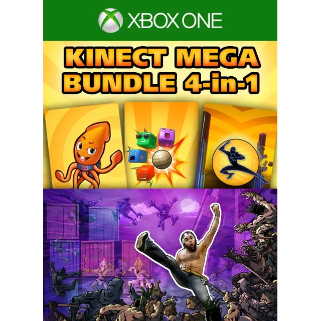 Kinect Mega Bundle: 4 in 1