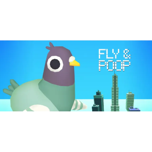 Fly&amp;Poop STEAM KEY REGION FREE GLOBAL ROW