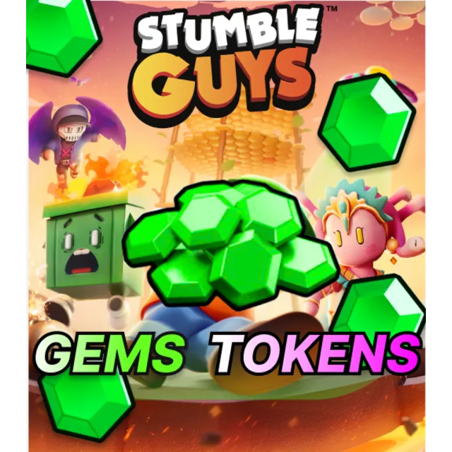 🔥 Stumble Guys 🔥 Гемы и Токены 🔥 Донат по никнейму ✅