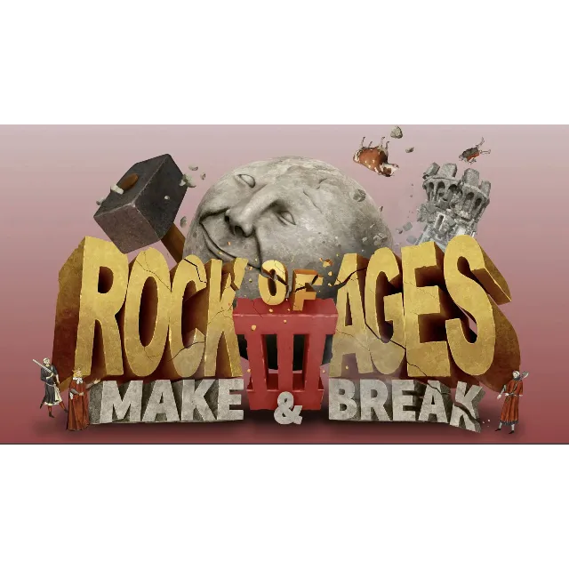 🌕 Rock of Ages 3: Make &amp; Break (PS4/PS5/RU) Аренда