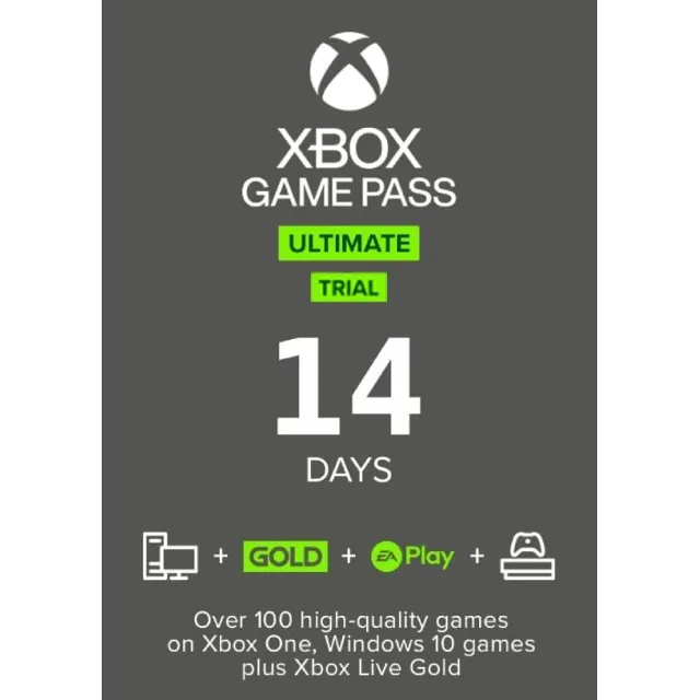 Xbox Game Pass Ultimate 14 дней ( Gold + Game Pass)