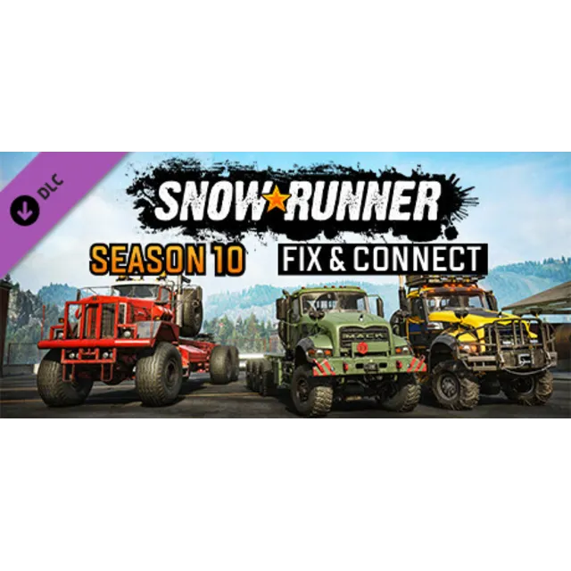 SnowRunner - Season 10: Fix &amp; Connect DLC⚡Steam RU