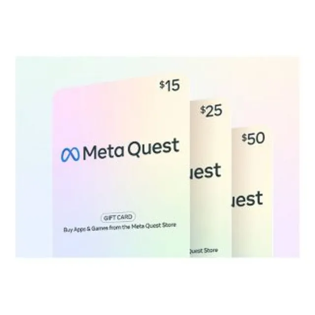 Подарочная карта Meta Quest 15$