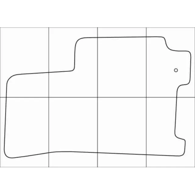 CHEVROLET LACETTI 2004-- Лекала автоковриков, вектор