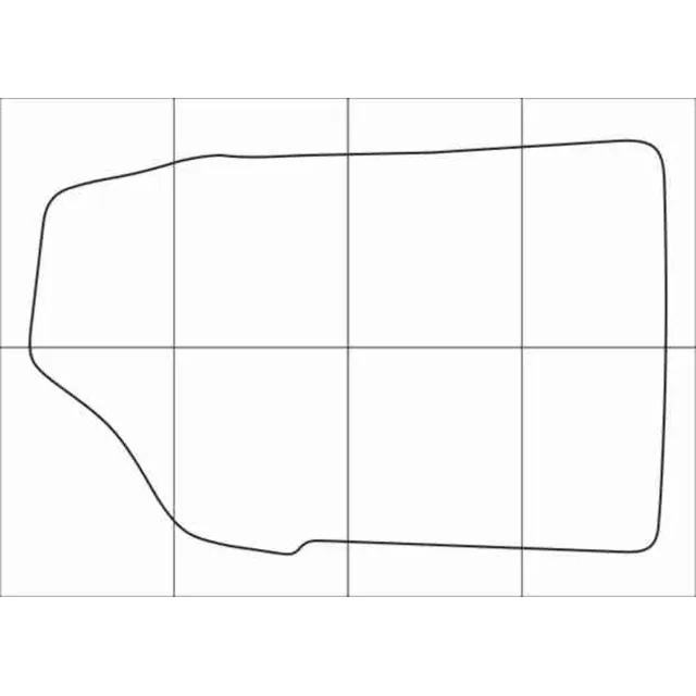 DERWAYS JEEP (China) Лекала автоковриков, вектор