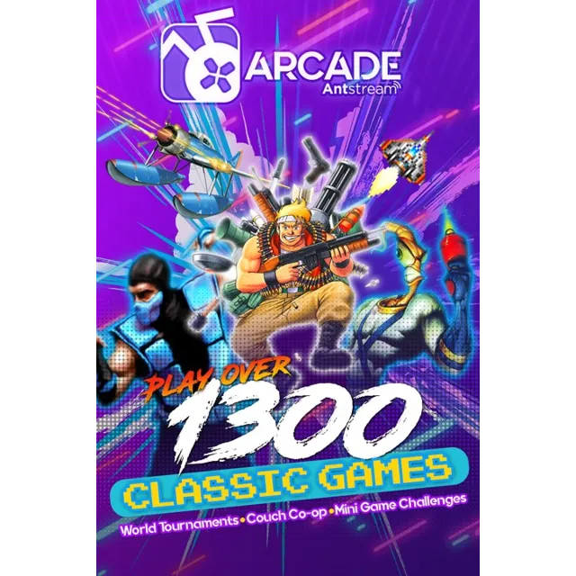 ✅ Antstream Arcade ANNUAL Xbox One Series X|S активация
