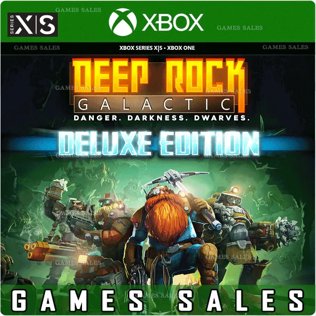 ✅❤️DEEP ROCK GALACTIC - DELUXE EDITION❤️XBOX ONE|XS+PC WIN🔑КЛЮЧ