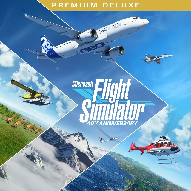 MICROSOFT FLIGHT SIMULATOR PREMIUM DELUXE 40thXBOX/PC🔑