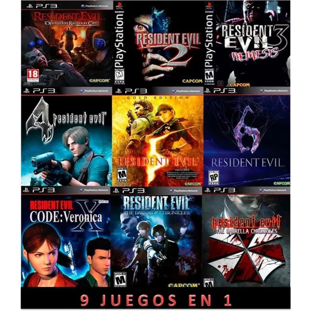 Resident Evil ALL Все части (PS3/RUS) Активация