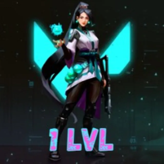 Аккаунт Valorant 1 Lvl ( 10 Штук )