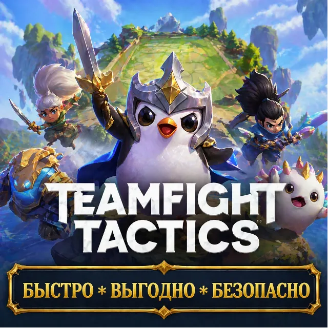 Teamfight Tactics RU Монеты ДОНАТ БЫСТРАЯ ДОСТАВКА