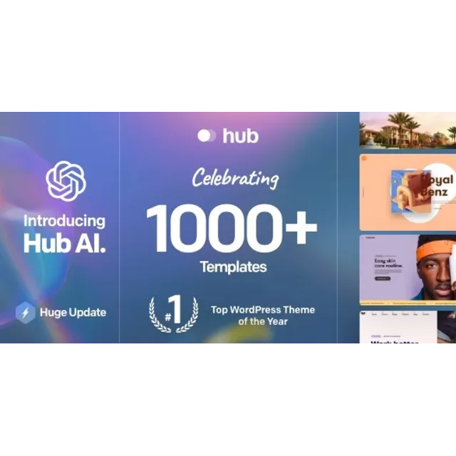 Hub [4.2.4] - Русификация премиум темы 🔥💜