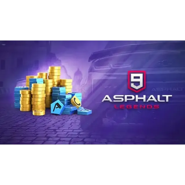 🚔 Asphalt 9: Legends 🚔 🎮 Credits and Tokens Pack 🎮