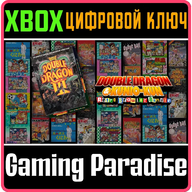 ❗DOUBLE DRAGON Ⅲ THE SACRED STONES XBOX ONE|X/S🔑KEY❗