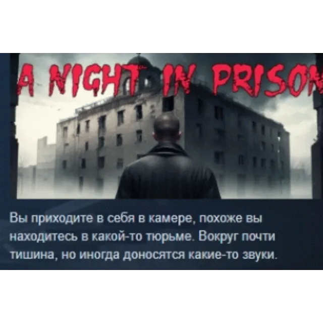 A Night in Prison STEAM KEY REGION GLOBAL+РОССИЯ