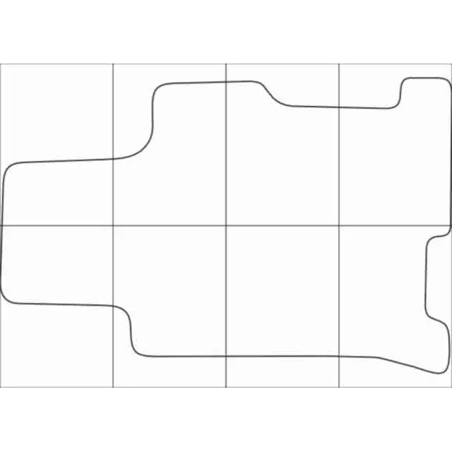 HONDA ACCORD 2013-- Лекала автоковриков