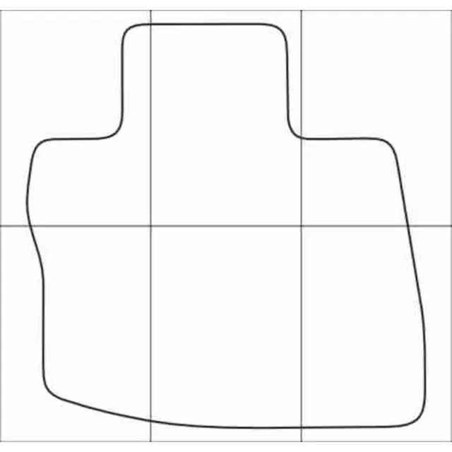 HONDA CIVIC 5D hatch 2006-2012 Лекала автоковриков