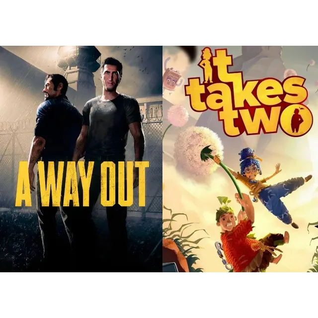 A Way Out + It Takes Two ✔️STEAM Аккаунт