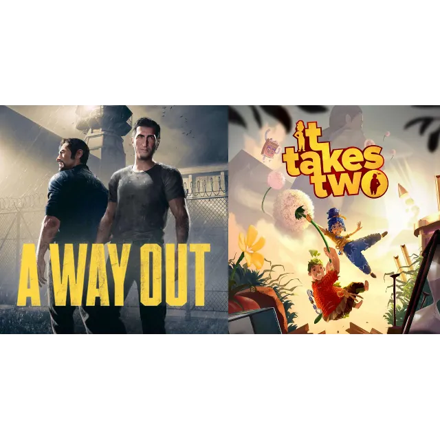 A Way Out + It Takes Two ✔️STEAM Аккаунт✔на 90 дней