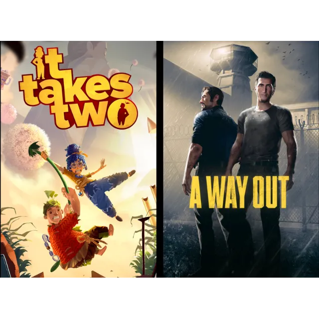 ・IT TAKES TWO + A WAY OUT・STEAM АККАУНТ ・
