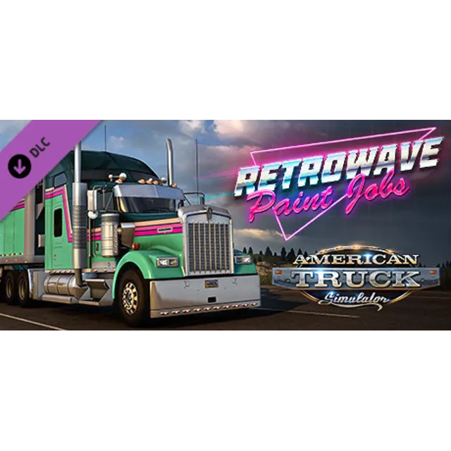 American Truck Simulator - Retrowave Paint Jobs Pack