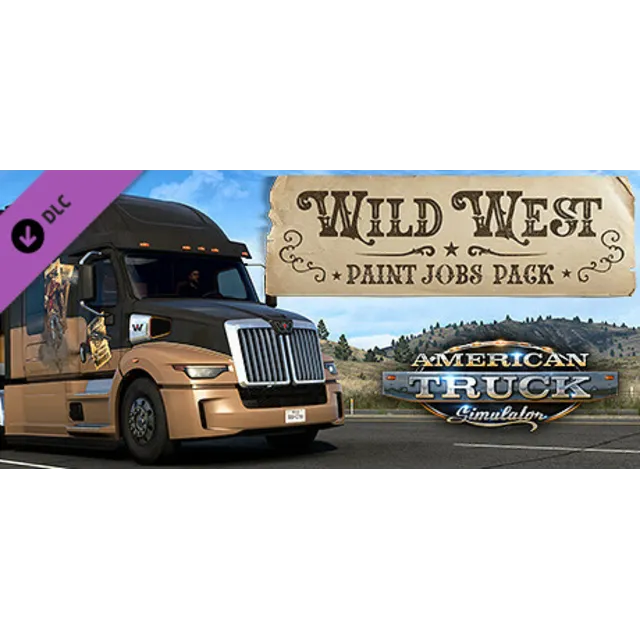 American Truck Simulator - Wild West Paint Jobs Pack