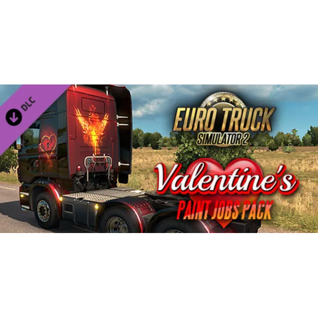 Euro Truck Simulator 2 - Valentine's Paint Jobs Pack