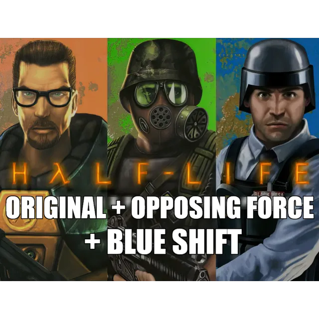 Half-Life + Opposing Force + Blue Shift ✔️STEAM Аккаунт