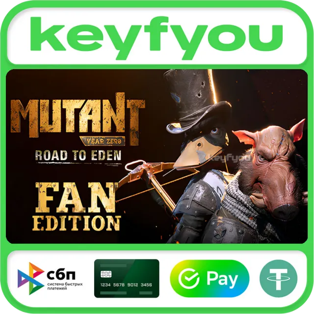 Mutant Year Zero: Road to Eden - Fan Edition / STEAM КЛЮЧ 🔥