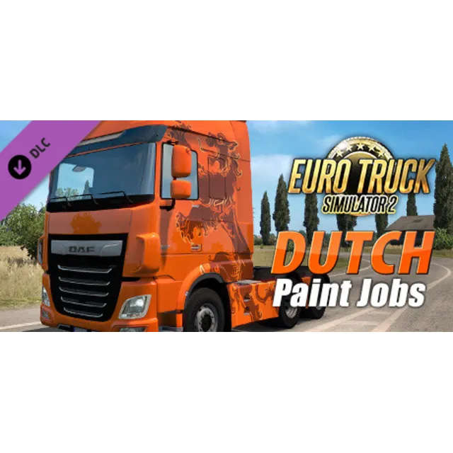 Euro Truck Simulator 2 - Dutch Paint Jobs Pack DLC