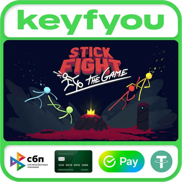 Stick Fight: The Game / STEAM Турция 🔥